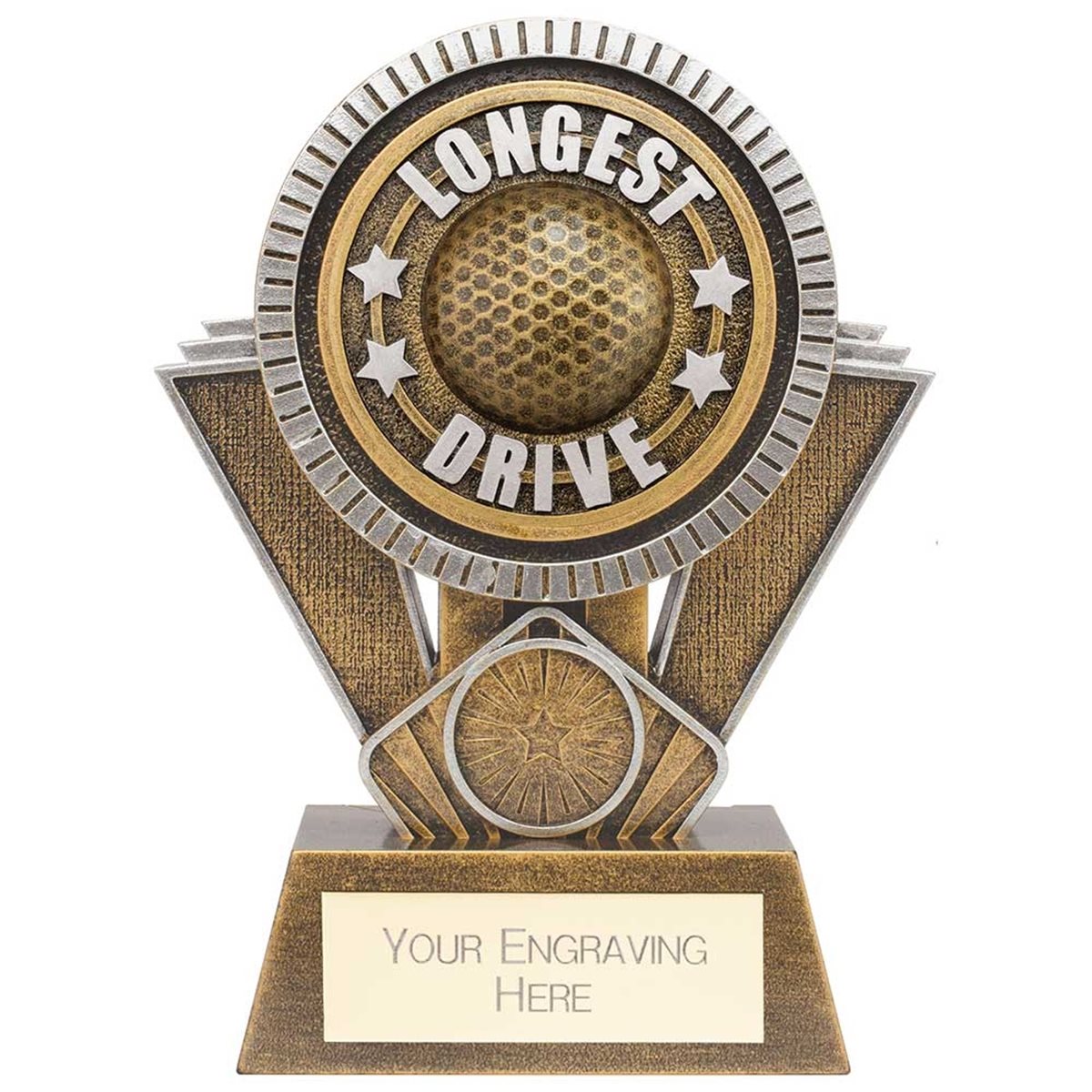 Golf Longest Drive Apex Resin Trophy PM24228