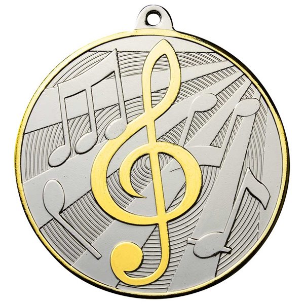 Premiership Music 60mm Medal MM24274