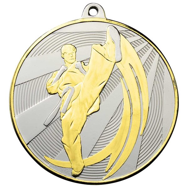 Premiership Karate 60mm Medal MM24266