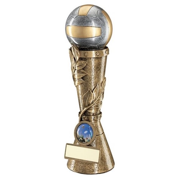 Netball Resin Award with Full 3D Ball JR16-RF372
