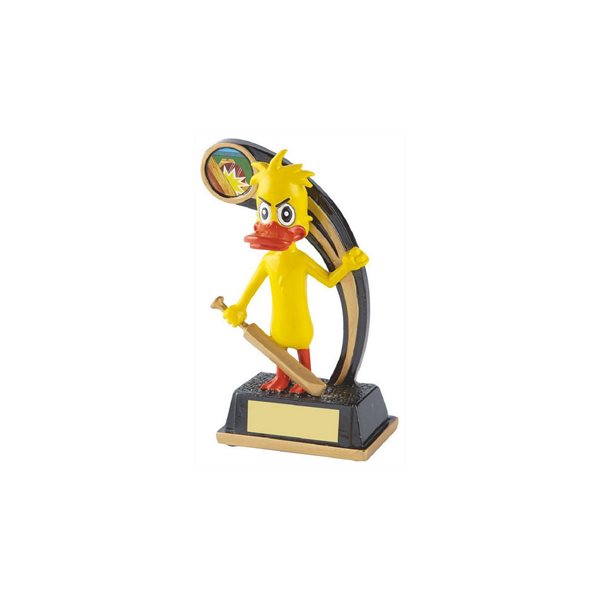 Novelty Cricket Trophy - The Duck