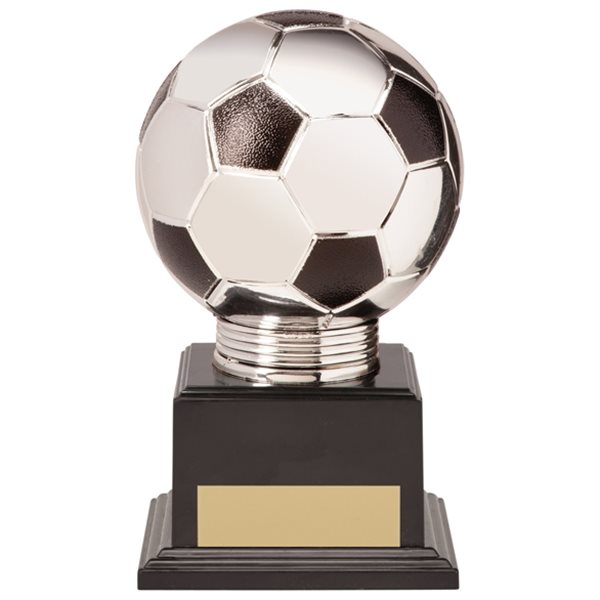 Valiant Legend Silver & Black Football Trophy TH20407