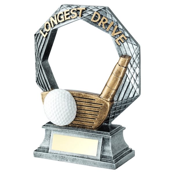 Longest Drive Golf Resin Trophy JR2-RF622LD