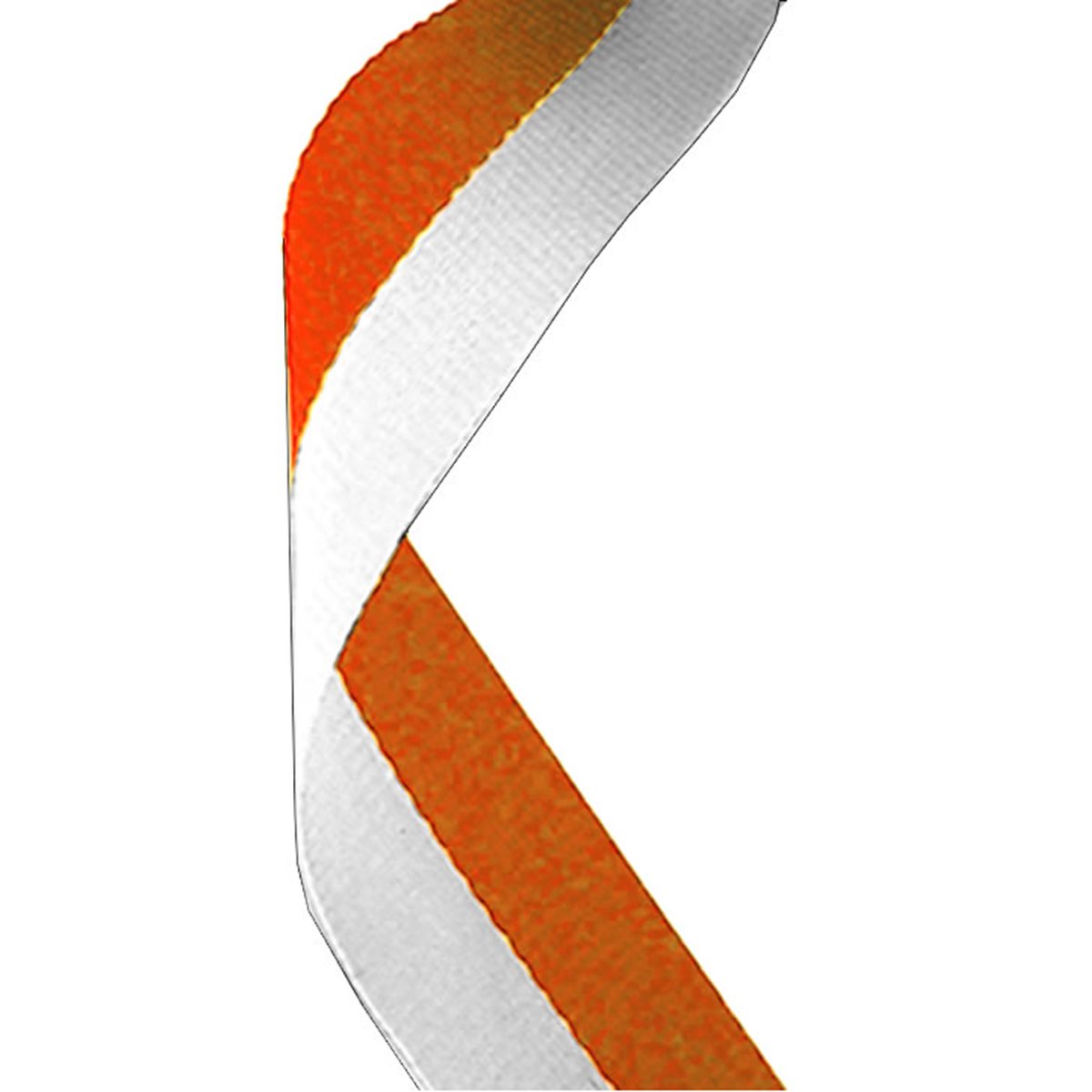 Orange & White Ribbon MR40