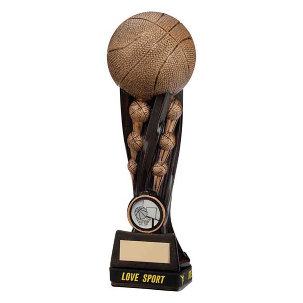 Gold Resin Epic Tower Basketball Trophy RF16193