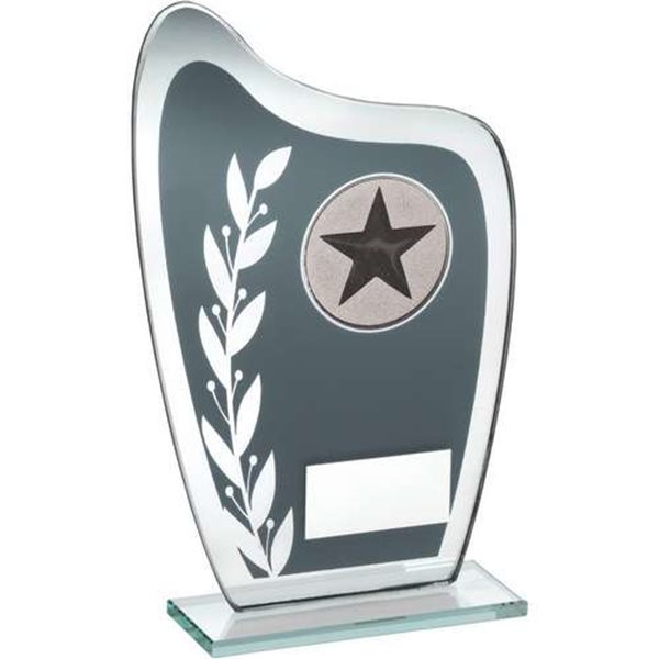 Grey/Silver Glass Star Award JR9-TD929
