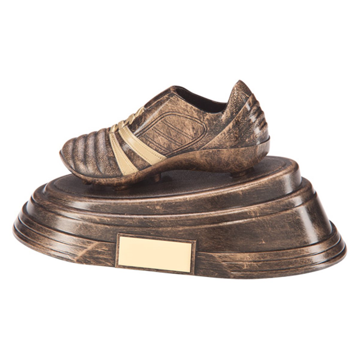 Agility Football Boot Trophy Bronze Resin PA17159