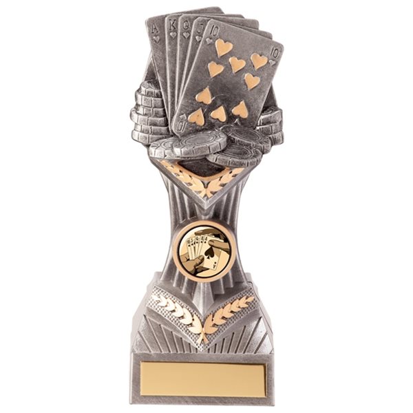 Poker Silver Heavyweight Falcon Trophy PA20091
