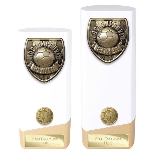 White and Gold Prime Most Improved Award PW25107