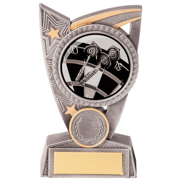 Triumph Silver Resin Darts Trophy PL20267