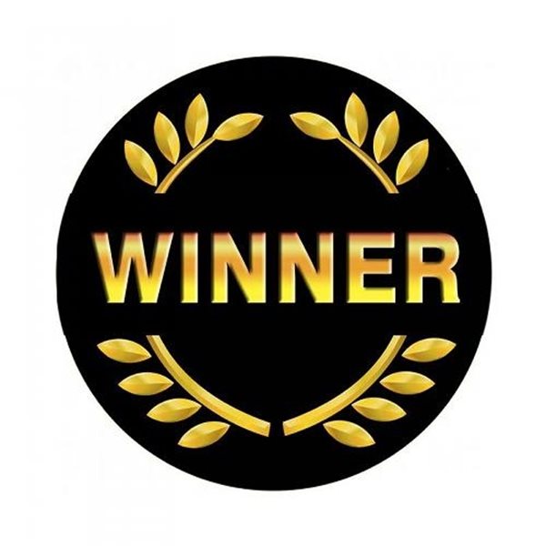 1 Inch (25mm) Domed Winner Centre