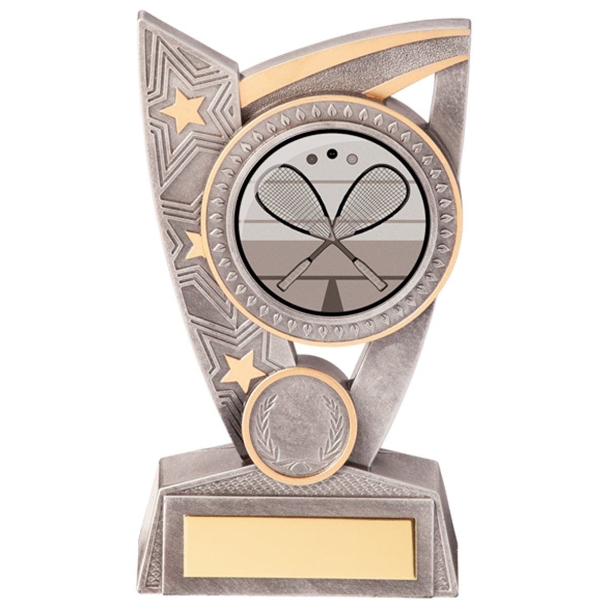 Triumph Silver Resin Squash Trophy PL20419