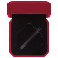 Burgundy Velour Medal Box Fits 60mm Medal (MB20306B)