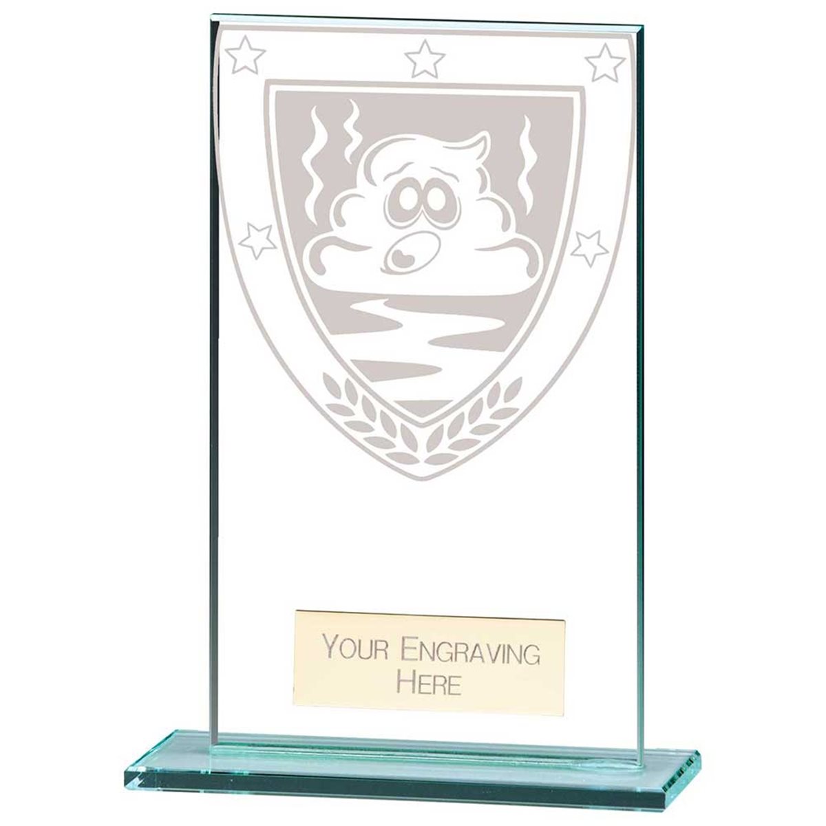 Cycling Poo Glass Award CR23139