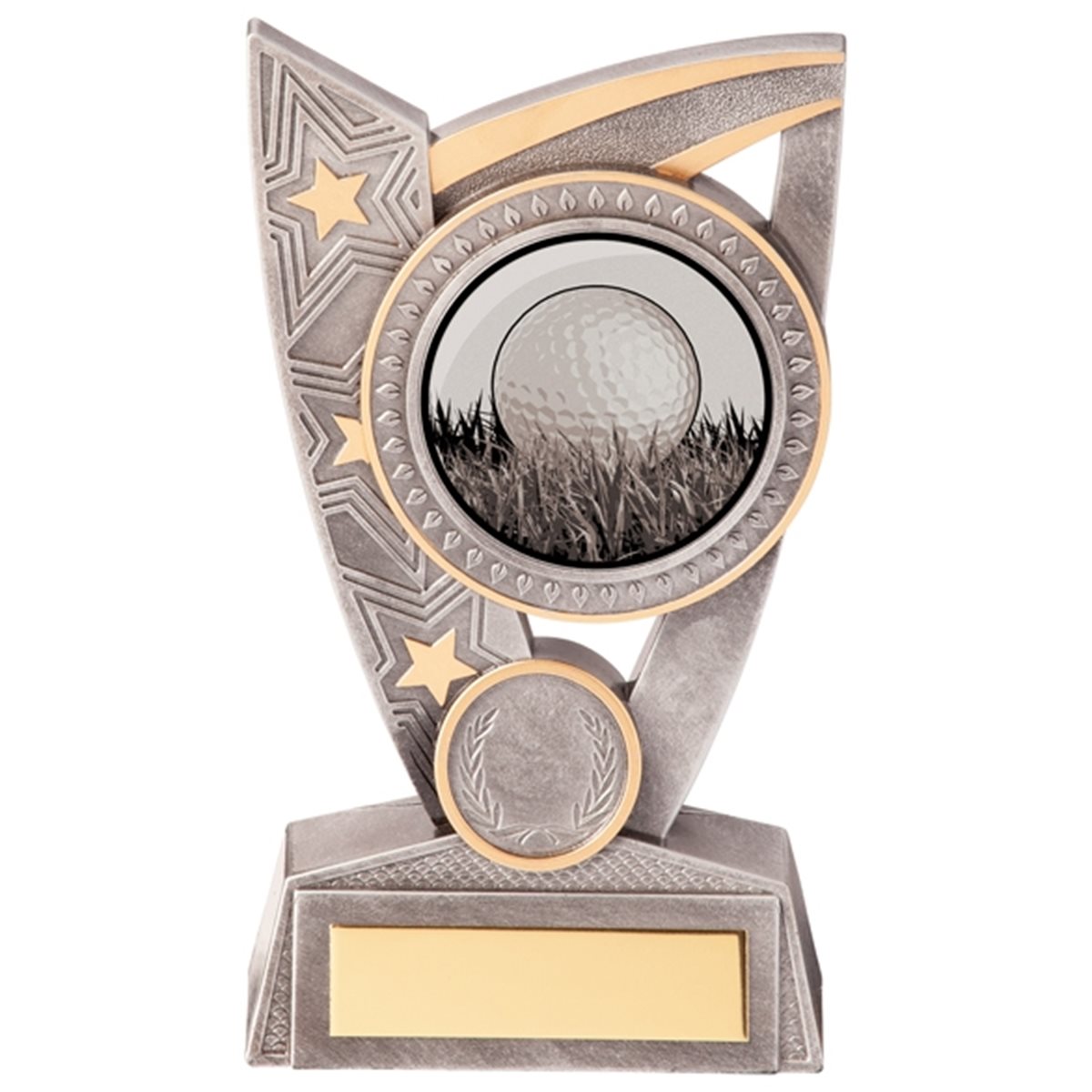 Triumph Silver Resin Golf Trophy PL20294