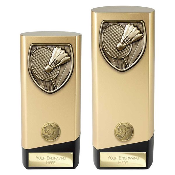 Gold and Black Prime Heavyweight Badminton Award PA24221