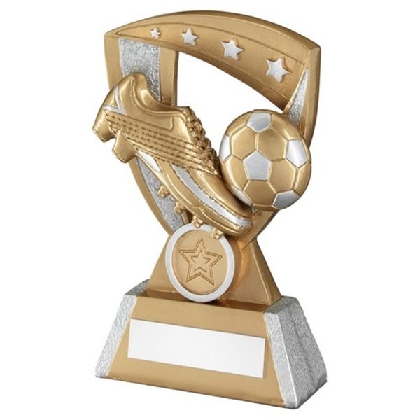 Football Gold Resin Trophy JR1-RF858