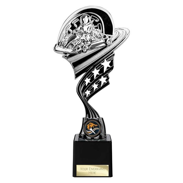 Innov8 Silver & Black Go-Kart Award TR26583