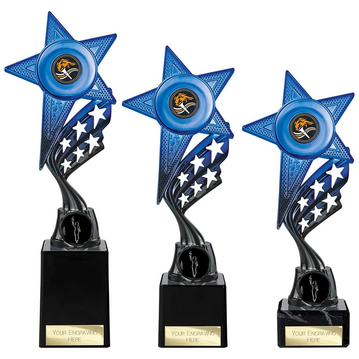 Innov8 Blue & Black Star Award TR26587