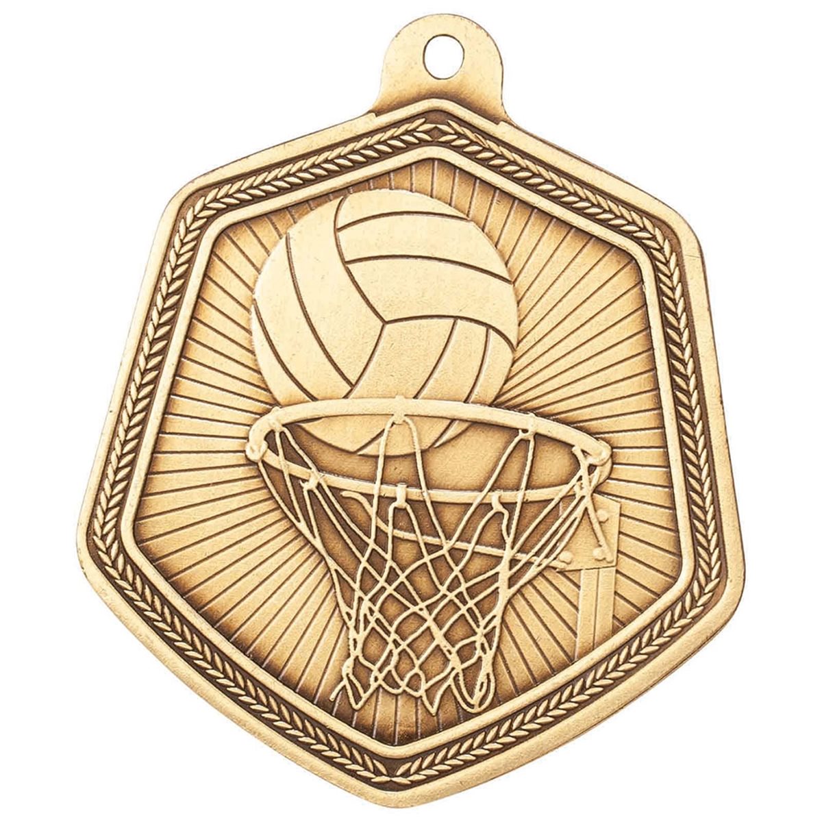 Netball 65mm Falcon Medal MM22097