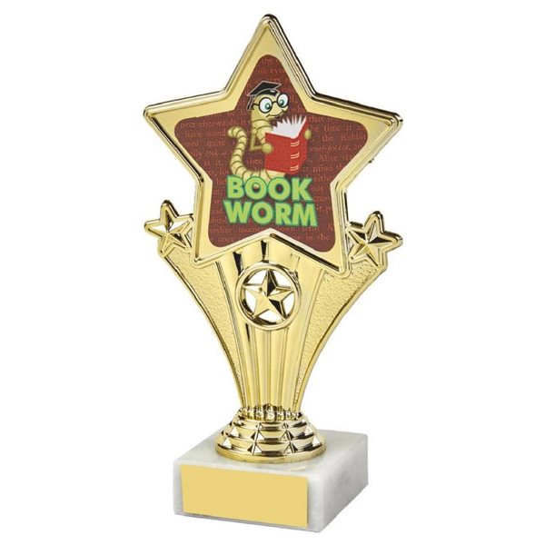 Book Worm Fun Star Award 1112D