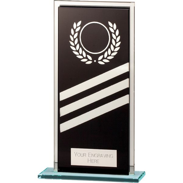 Talisman Mirror Black Glass Award CR22012