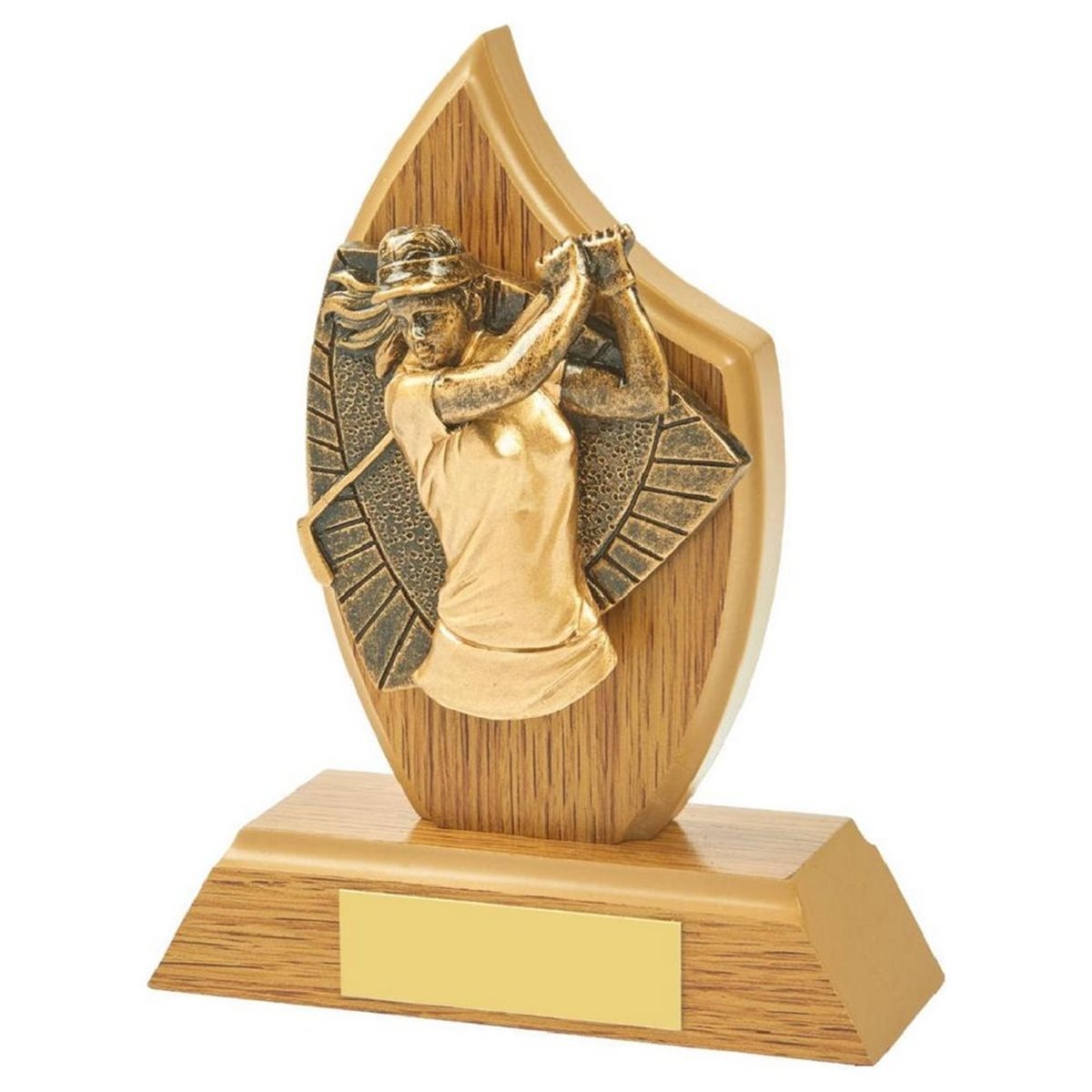 Golf Female Wood Stand Award 1124