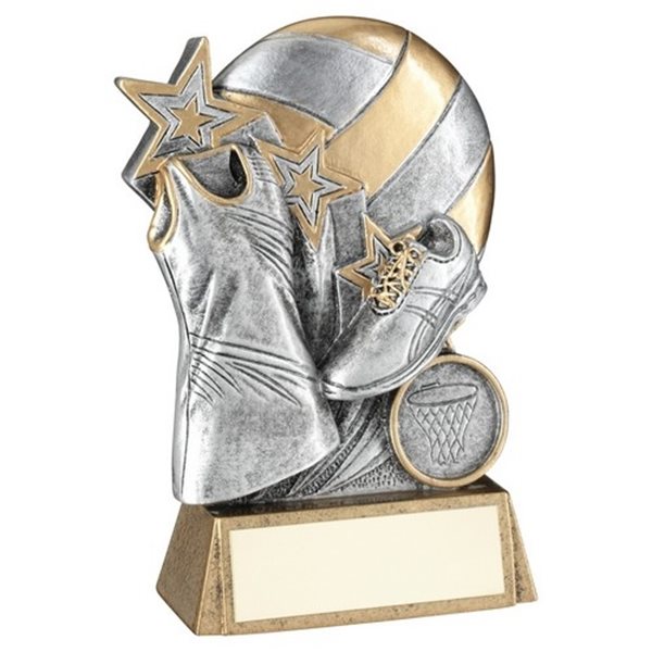 Netball Resin Star Award JR16-RF562