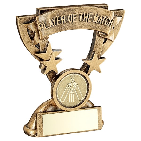 Player of the Match Mini Cricket Resin Award JR6-RF828