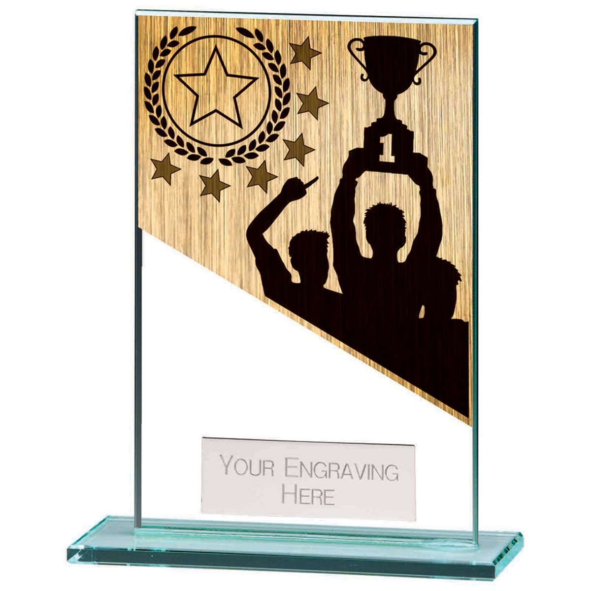 Mustang Glass Achievement Award CR22233 (5mm thick)