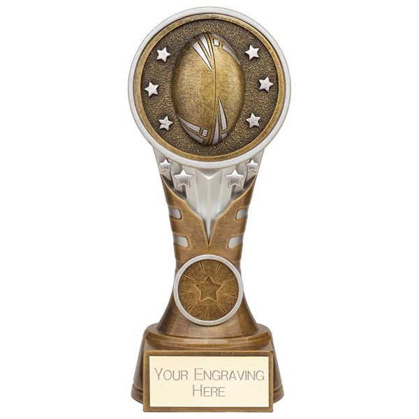 Ikon Tower Rugby Resin Trophy PA24156
