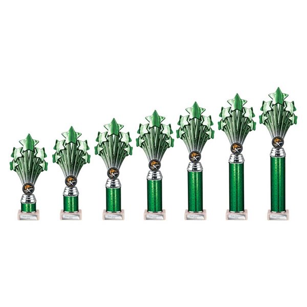 5 Star Green & Silver Column Award TR26551