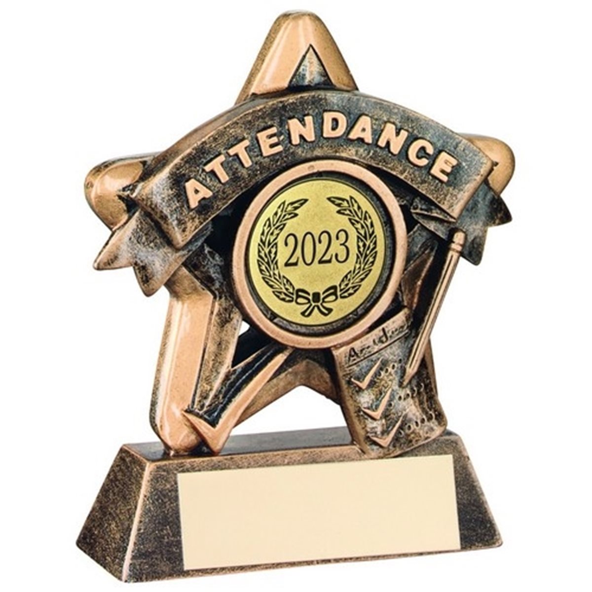 Star Attendance Resin Award JR44-RF401