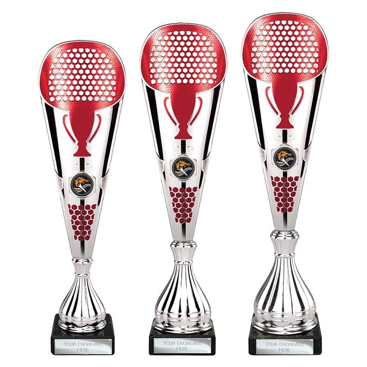 Eclectic Trophy Red TR26640