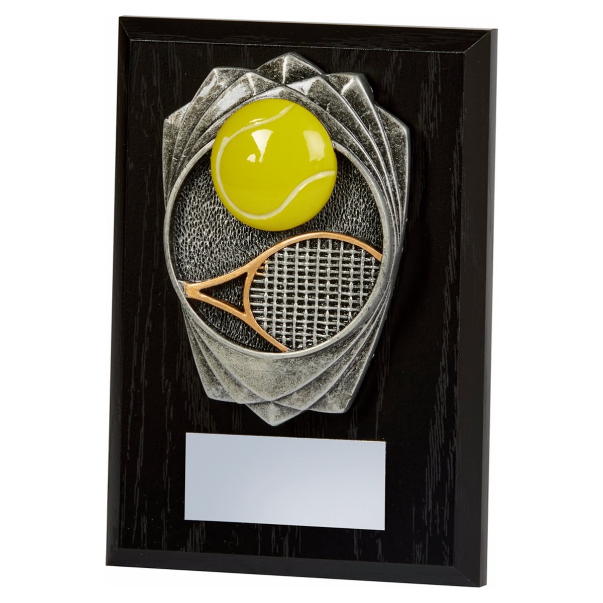 Tennis Wooden Plaque Award 1804