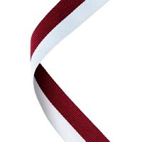 Maroon/White Ribbon (MR36)