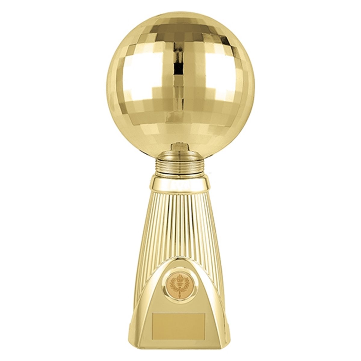 Shiny Gold Disco Ball Dance Trophy TR19714