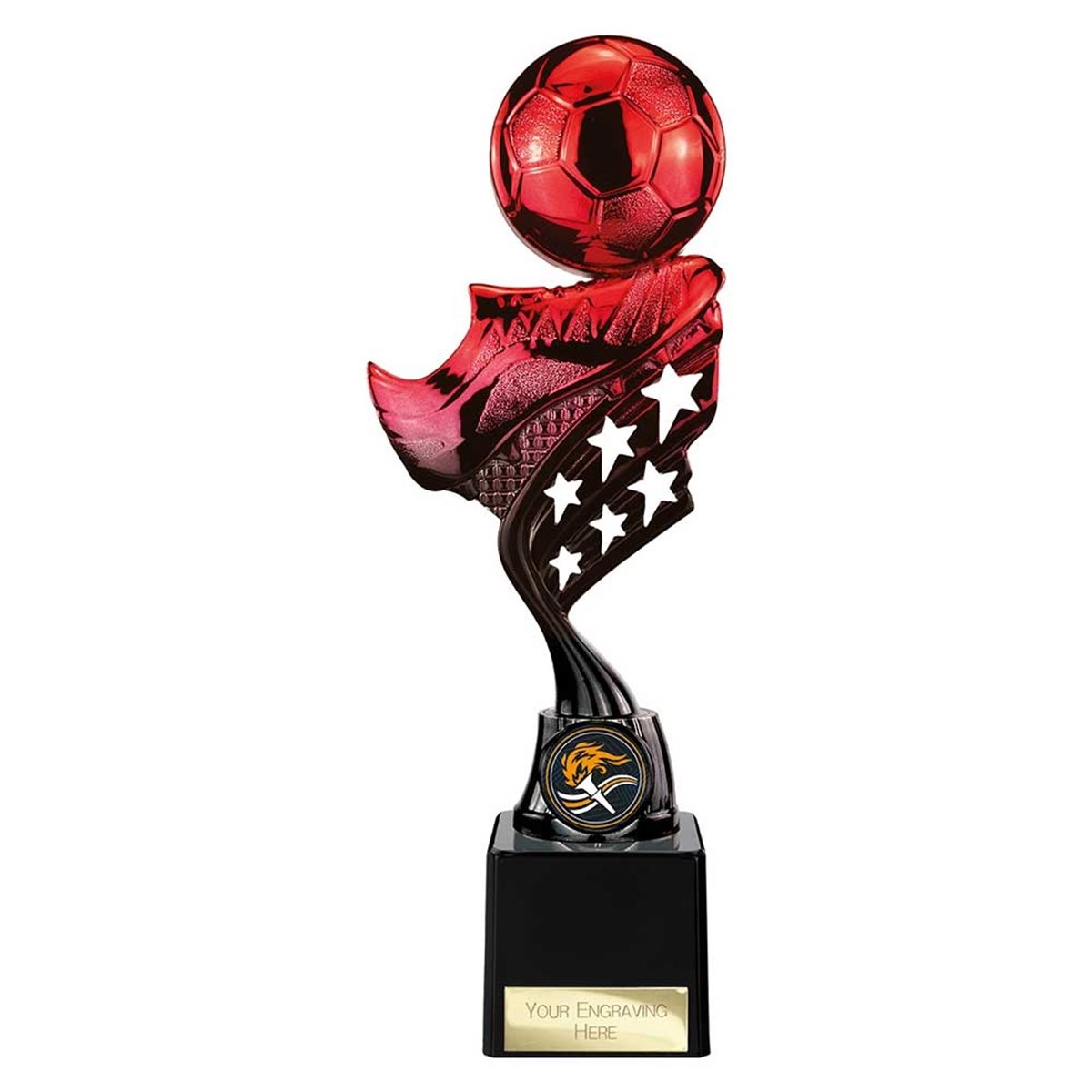 Innov8 Red & Black Football Award TR26501