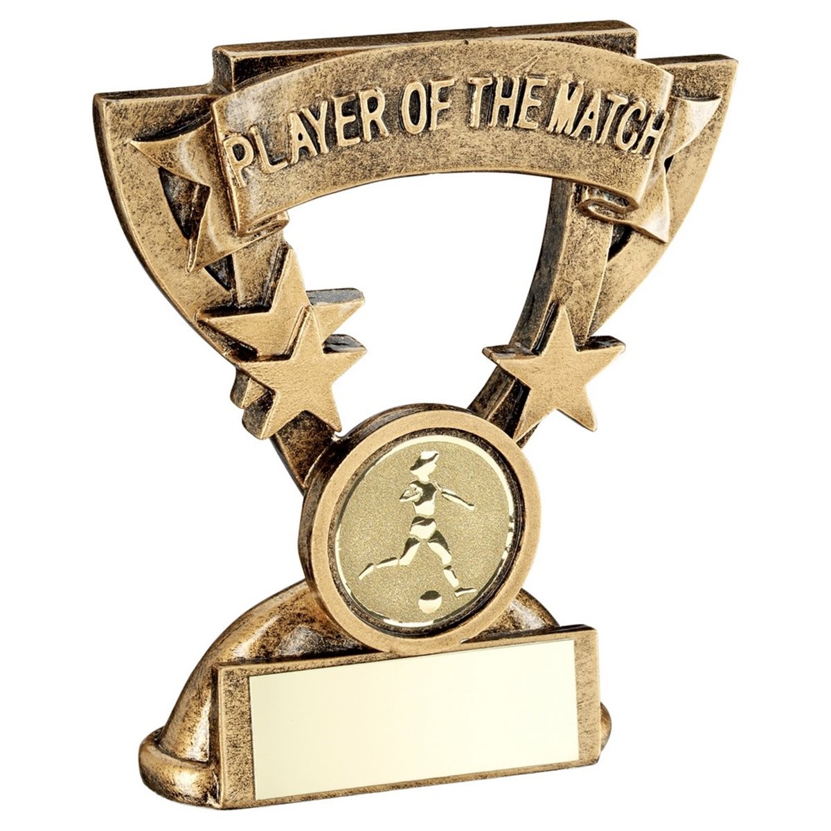 Player of the Match Mini Football Resin Award JR1-RF828