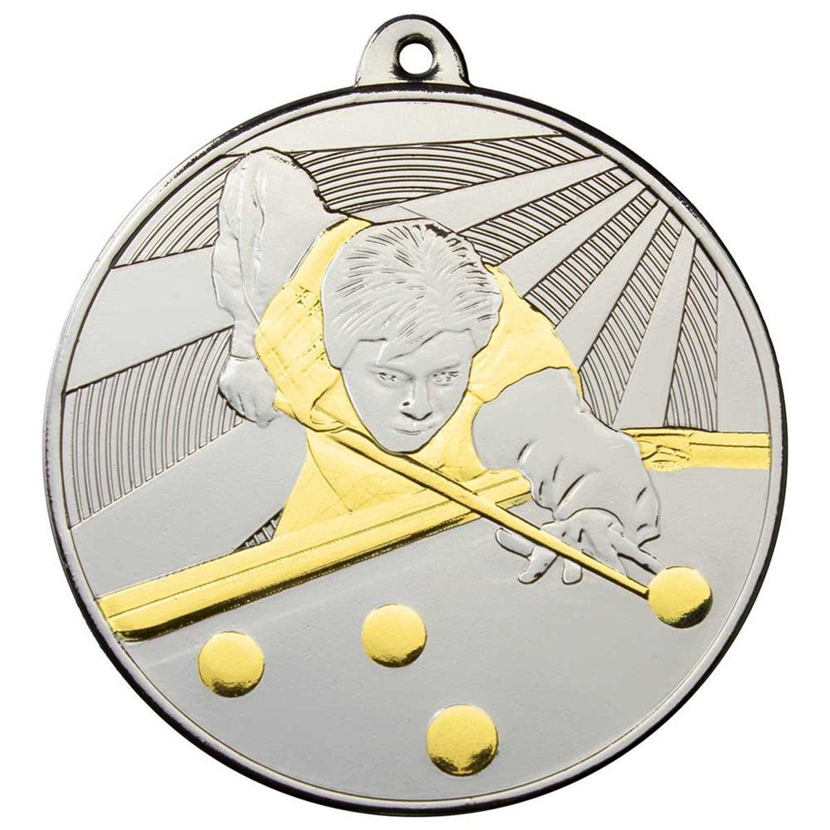 Premiership Pool 60mm Medal MM24273