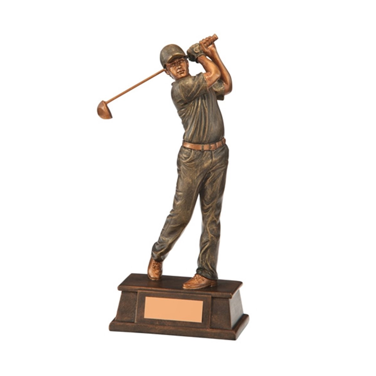 Classical Series Male Golf Resin Trophy RF17065