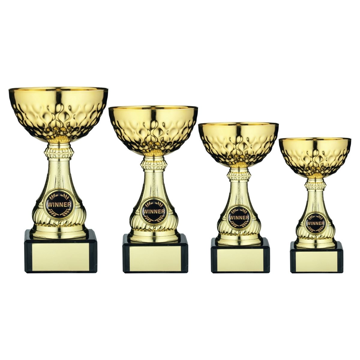 Gold Plastic Presentation Cup on Marble Base JR22-TY80