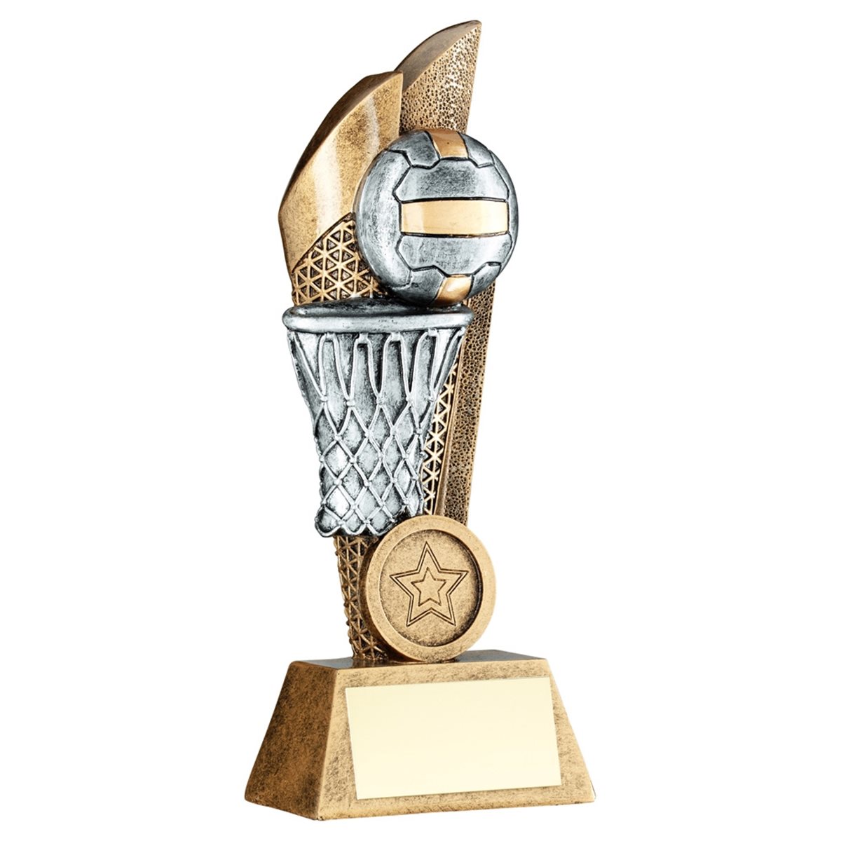 Netball Resin Award JR16-RF327