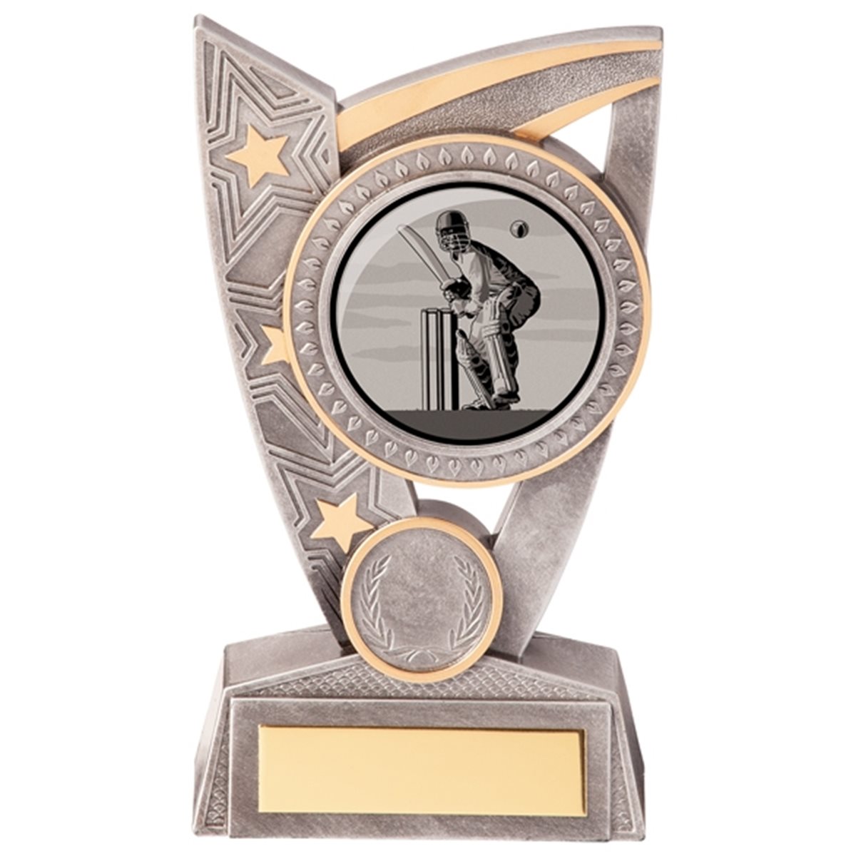 Triumph Silver Resin Cricket Trophy PL20424