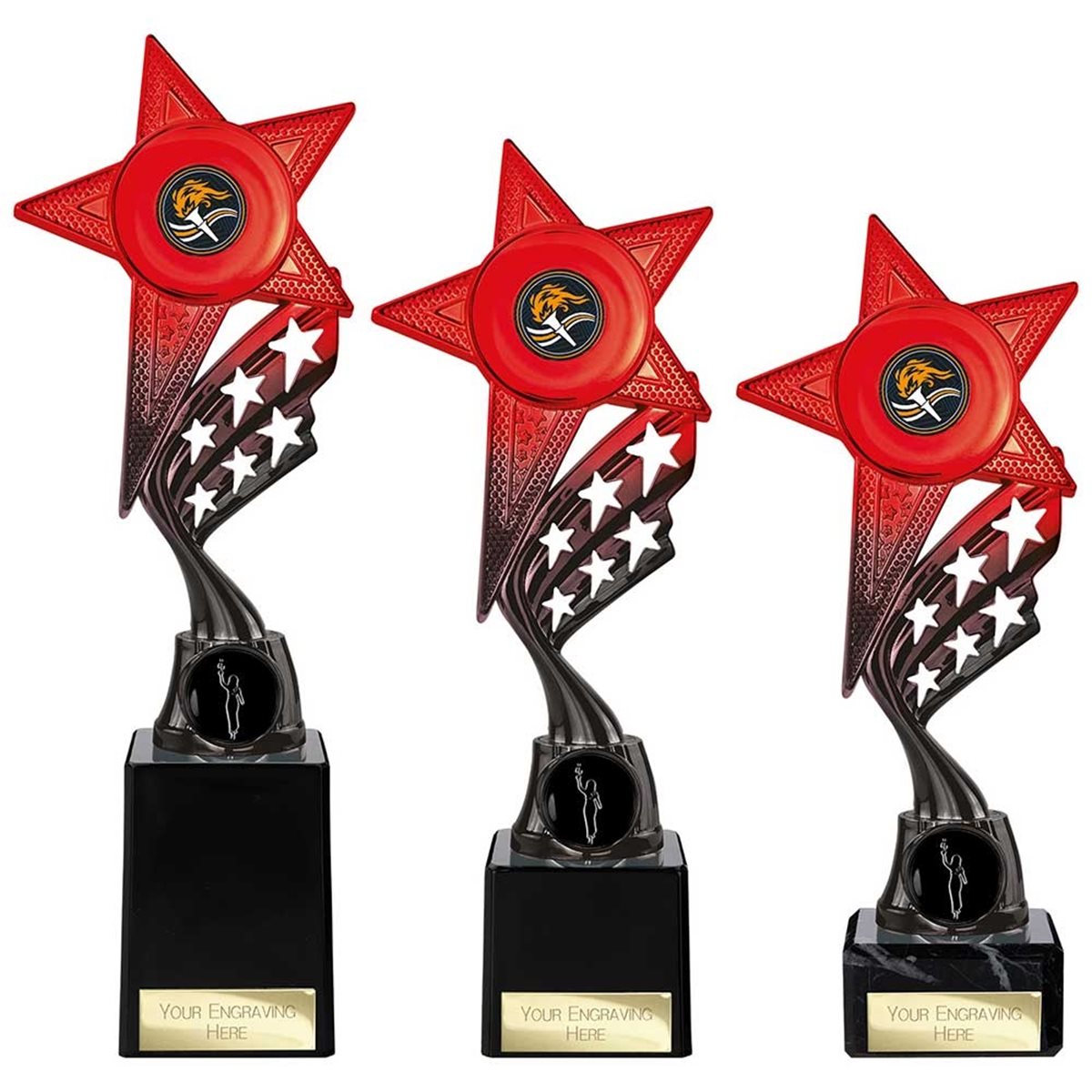 Innov8 Red & Black Star Award TR26590