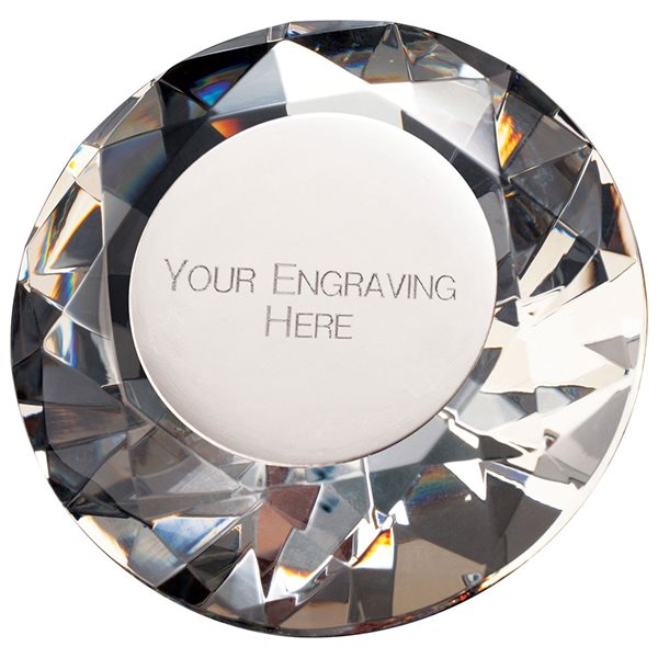 Diamond Impulse Crystal Glass Award CR22551