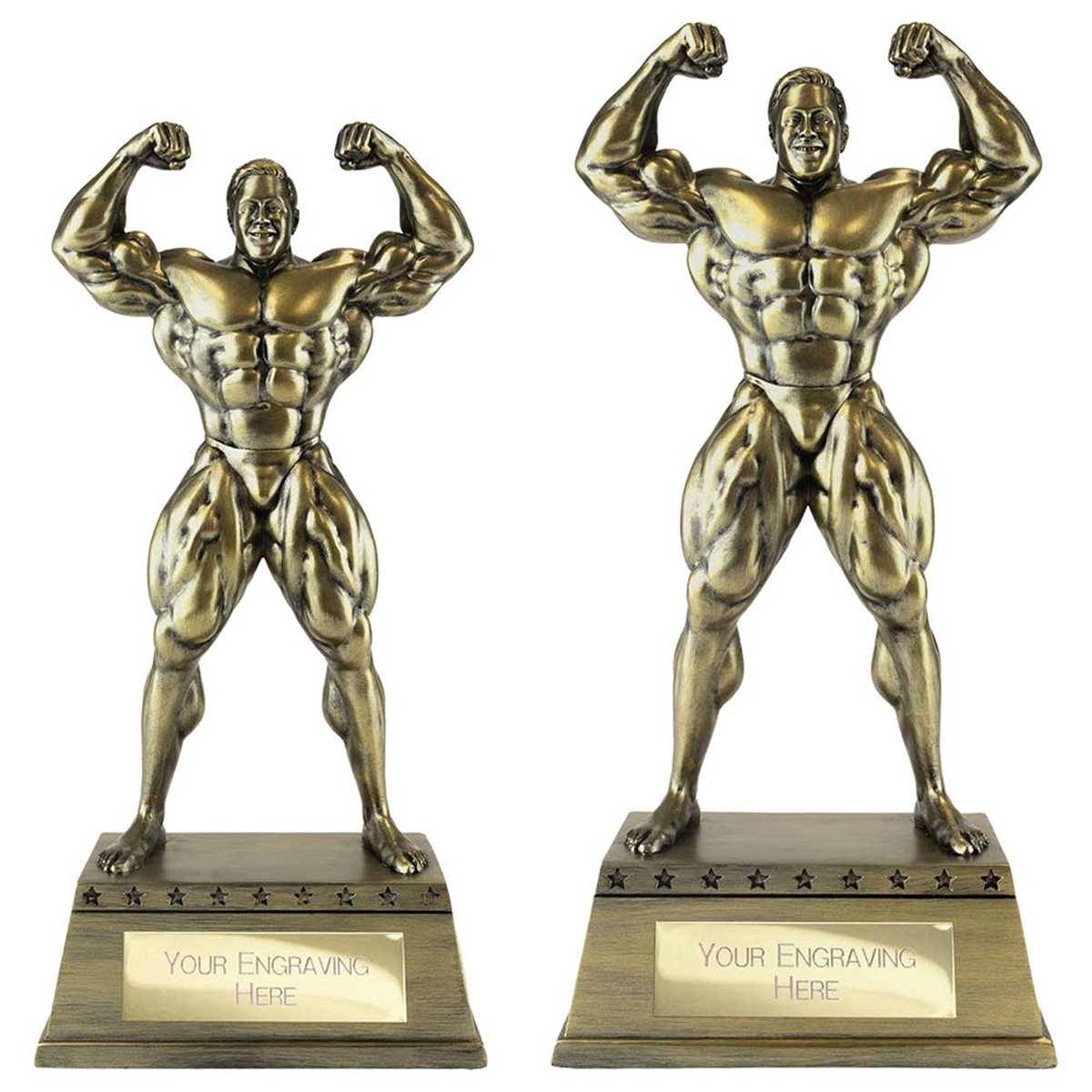 Classic Body Building Antique Gold Award RF26047