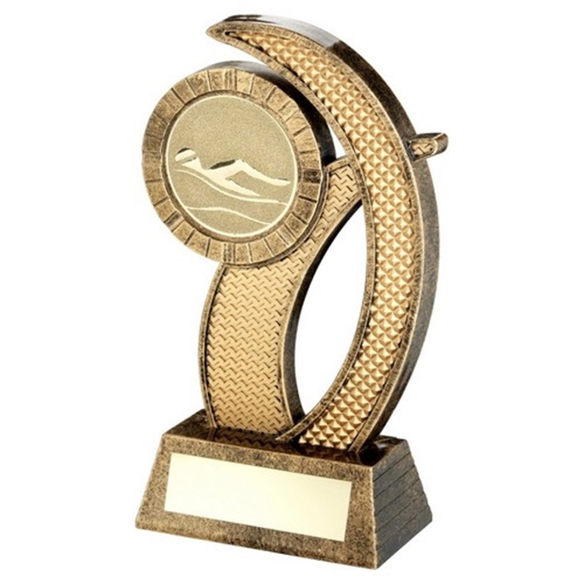 Plastic Trophy with Swimming insert JR28-WP01
