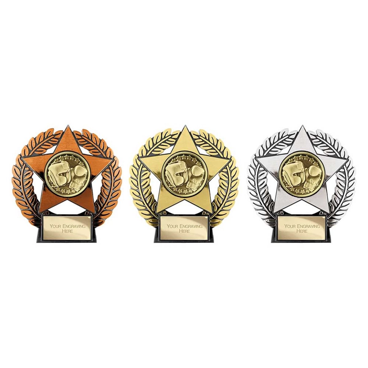 Emperor Star Boxing Plaque PL25038