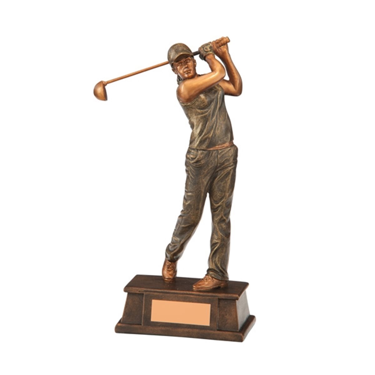 Female Classical Golf Resin Trophy RF17066